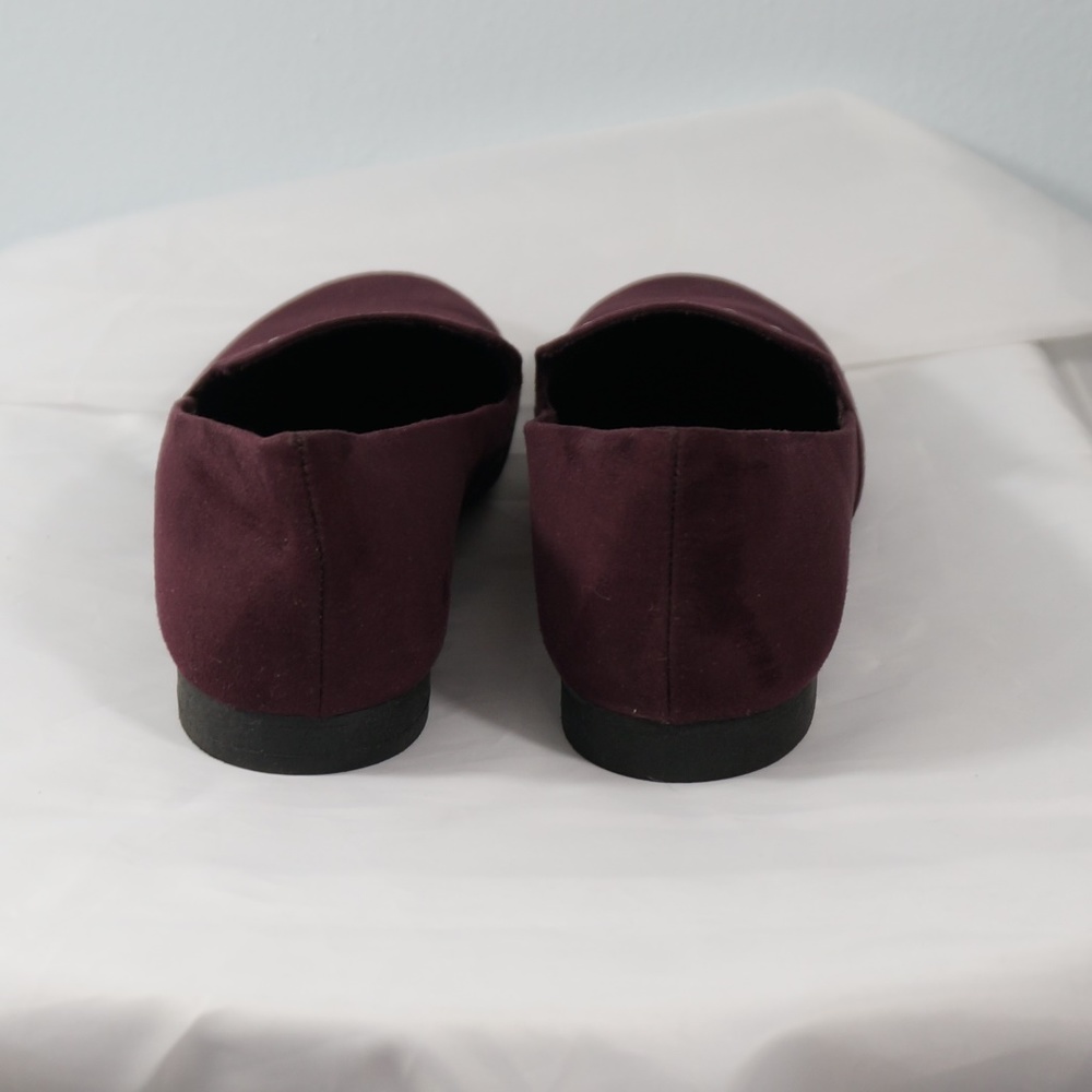 Brash Slip On Maroon Shoe - Picture 3 of 8